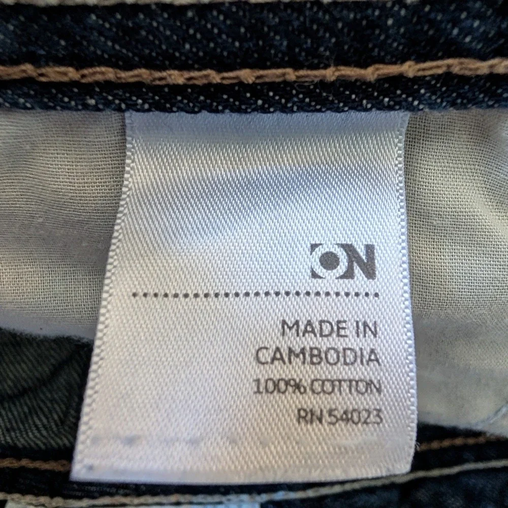 Old Navy Girls Blue Denim Mini Skirt‎ Dark Wash Raw Hem Size 12 Festival Retro